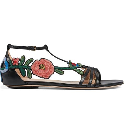 gucci ophelia floral sandal|Gucci .